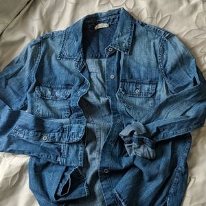 Denim Button Up